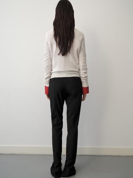 Mango Relaxed Cashmere Crew Neck Sweater - view 2, Neutral