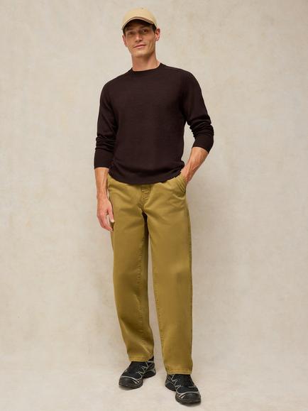 White Stuff Conway Extra Fine Merino Wool Jumper, Mid Brown