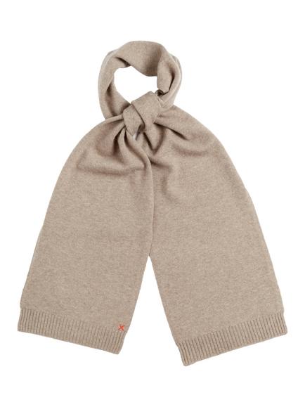 Chinti & Parker Wool Rich with Cashmere Scarf, Warm Oatmeal