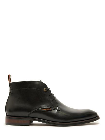 Simon Carter Jeeps Leather Chukka Boot, Black
