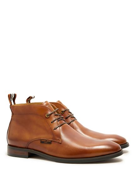 Simon Carter Jeeps Leather Chukka Boot - view 2, Tan