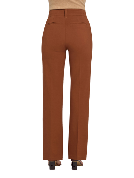 NYDJ High Rise Bootcut Trousers, Mocha Bisque - view 2, Mocha Bisque