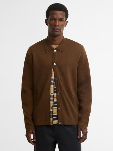 Barbour Florcombe Cardigan, Dk Sand, Dk Sand