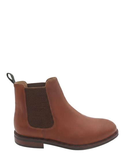 Jones Bootmaker Debden Wide Fit Chelsea Boots, Tan, Tan