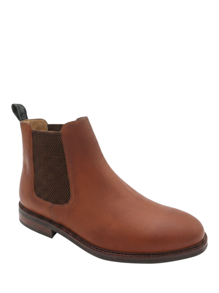 Jones Bootmaker Debden Wide Fit Chelsea Boots, Tan - view 2, Tan