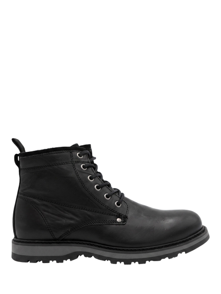 Jones Bootmaker Ealing Leather Boots, Black, Black