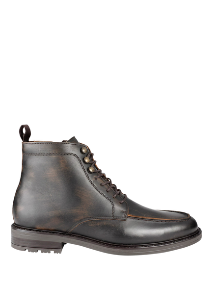 Jones Bootmaker Endric Leather Boots, Brown, Brown