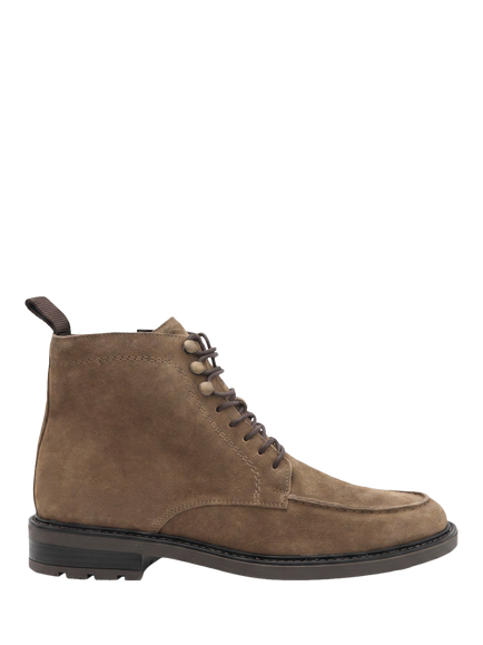 Jones Bootmaker Endric Leather Boots, Taupe, Taupe