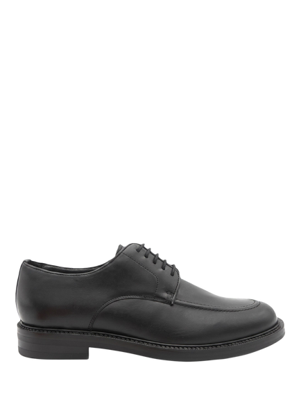 Jones Bootmakers Marsden Leather Derby Shoes, Black, Black