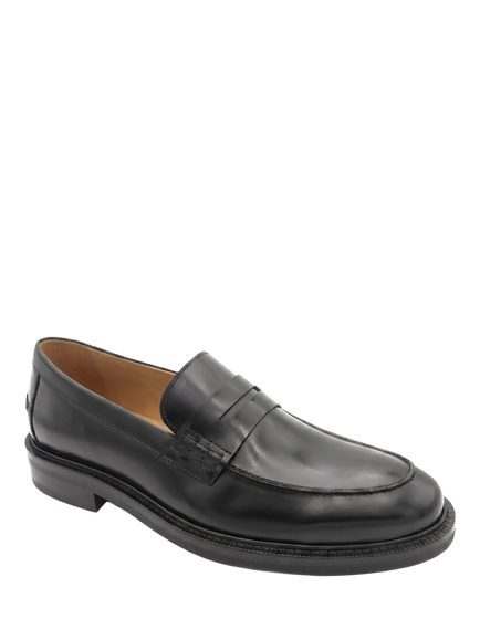 Jones Bootmaker Raynor Penny Loafers, Black - view 2, Black