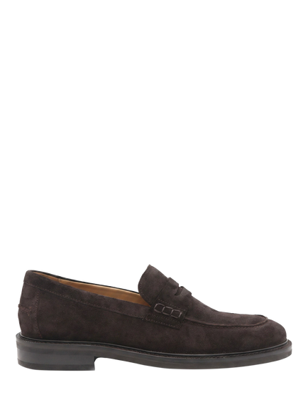 Jones Bootmaker Raynor Penny Loafers, Dark Brown