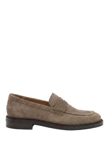 Jones Bootmaker Raynor Penny Loafers, Taupe