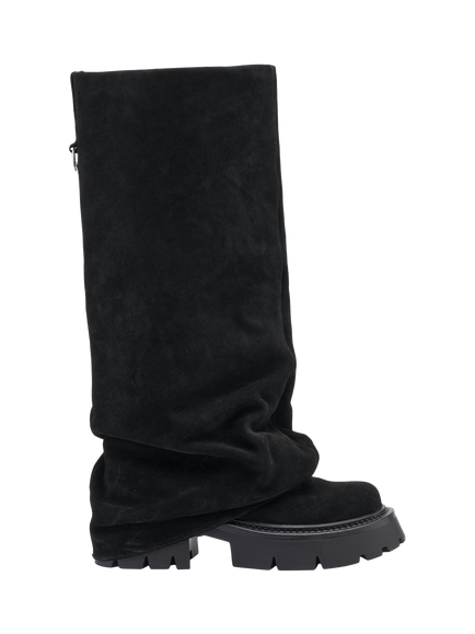 Mallet Maddie Slouch Boots, Black, Black