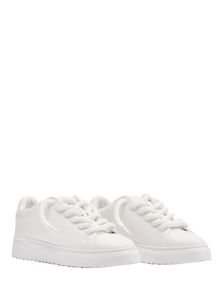 Mallet GRFTR Lite Soft Leather Trainers - view 2, White
