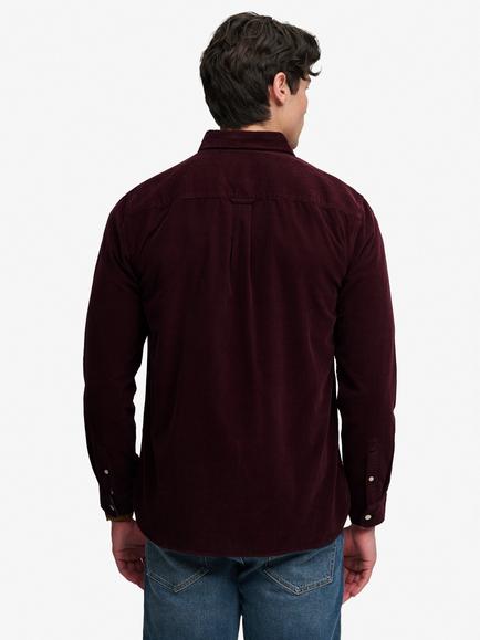 Superdry Classic Needle Corduroy Shirt - view 2, Winter Port