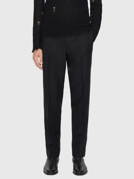 AllSaints Blunt Slim Fit Trousers, Black