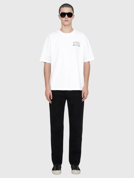 AllSaints Echo T-Shirt, White/Multi - view 2, White/Multi