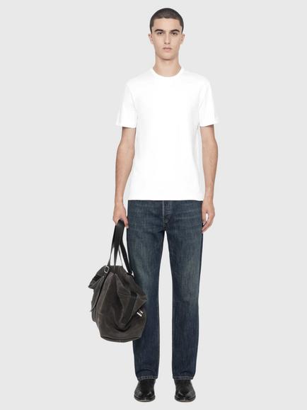 AllSaints Harris Regular Fit T-Shirt, Black - view 2, White