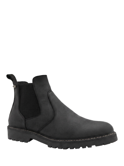 Jones Bootmaker Hartlepool Leather Chelsea Boots, Brown - view 2, Black