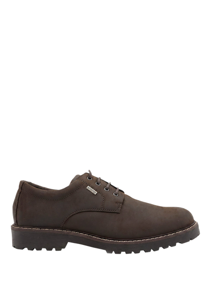 Jones Bootmaker Halewood Leather Derby Shoes, Dark Brown, Dark Brown