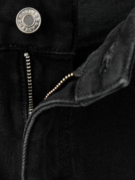 Mango High Rise Flared Jeans, Black - view 2, Black