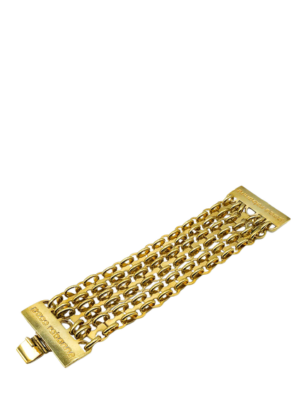 Pre-loved Vintage Paco Rabanne Bracelet, Gold - view 2, Gold