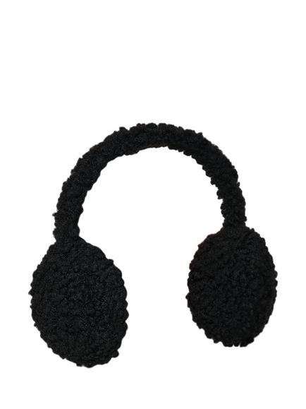 KAFFE Opal Earmuffs, Deep Black, Deep Black