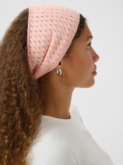 KAFFE Ivy Knit Scarf, Chintz Rose - view 2, Chintz Rose