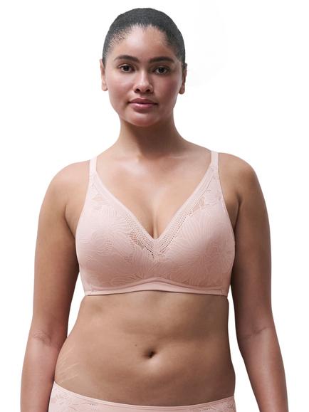 Chantelle Osmore Non-Wired Spacer Bra, Vintage Rose, Vintage Rose