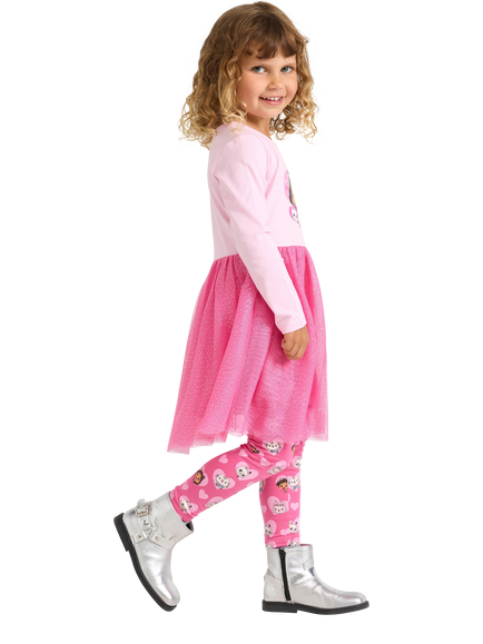 Lindex Kids' Gabby's Dollhouse Dress, Light Pink - view 2, Light Pink