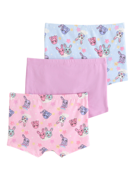 Lindex Kids' Boxer Briefs, Pack of 3, Light Pink - view 2, Light Pink