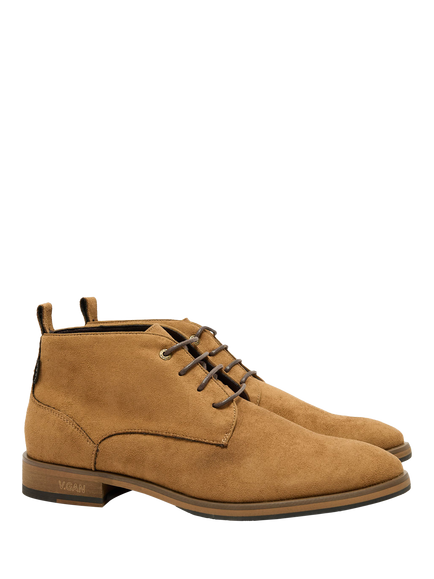 V.GAN Vegan Goji Tach Chukka Boots, Tan - view 2, Tan
