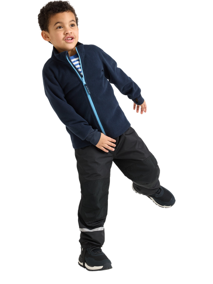 Lindex Kids' Water Repellent Outdoor Trousers, Black, Black