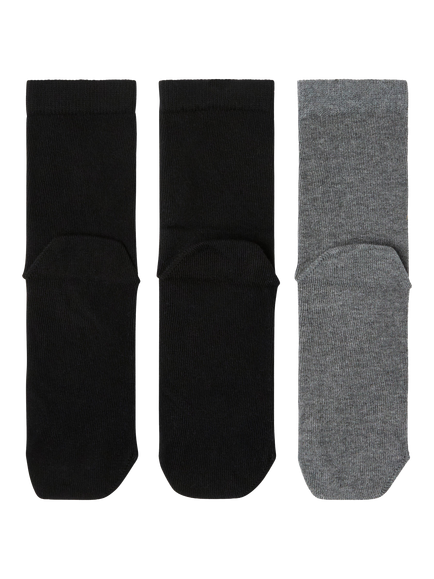 Lindex Kids' Skeleton Socks, Pack of 3, Black - view 2, Black