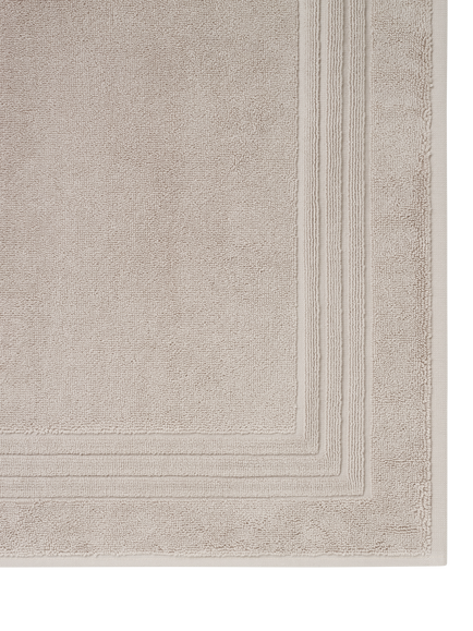 The White Company Luxury Egyptian Cotton Bath Mat - view 2, Oatmeal