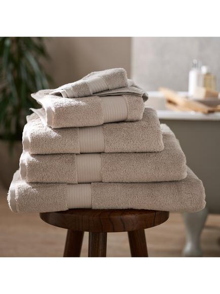 The White Company Luxury Egyptian Cotton Towels, Oatmeal