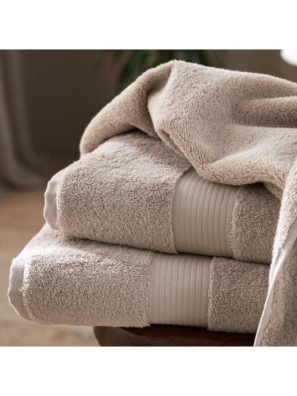 The White Company Luxury Egyptian Cotton Towels - view 2, Oatmeal