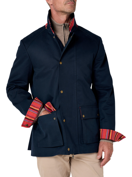 KOY Aberdare Coat, Navy