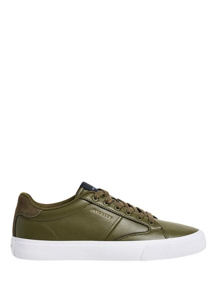 Hackett London Blake Adventure Leather Shoes, Old Navy, Olive Green