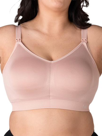 Hotmilk My Everyday FlexFit Nursing Bra - view 2, Dusky Pink