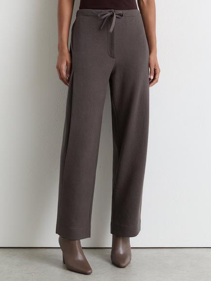 Reiss Petite Leoni Trousers, Grape Burgundy, Grape Burgundy