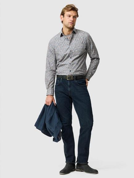 Rodd & Gunn Lancashire Creek Cotton Slim Fit Floral Shirt, Multi - view 2, Multi