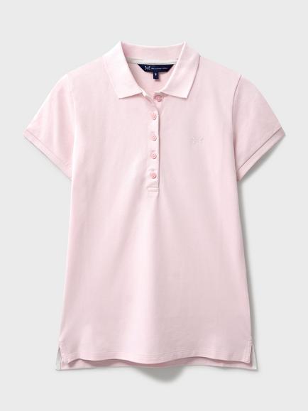 Crew Clothing Classic Polo Shirt, Light Pink