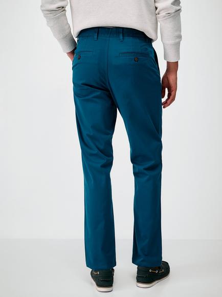 Crew Clothing Straight Fit Chinos, Teal - view 2, Teal