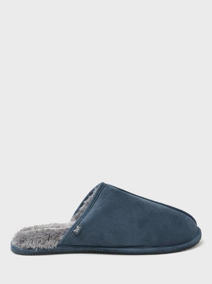 Crew Clothing Mule Slippers, Mid Blue, Mid Blue