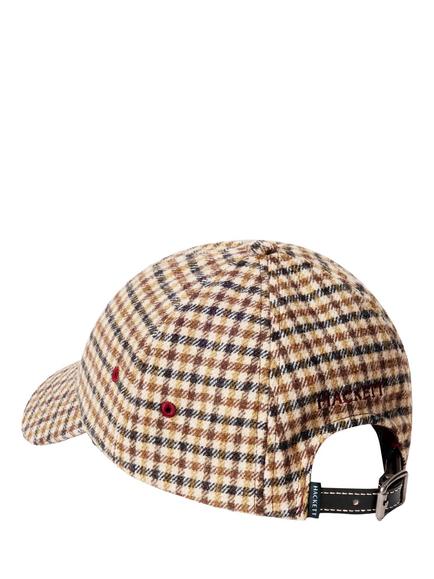 Hackett London Heritage Cotton Blend Country Cap, Oxblood Red - view 2, Oxblood Red