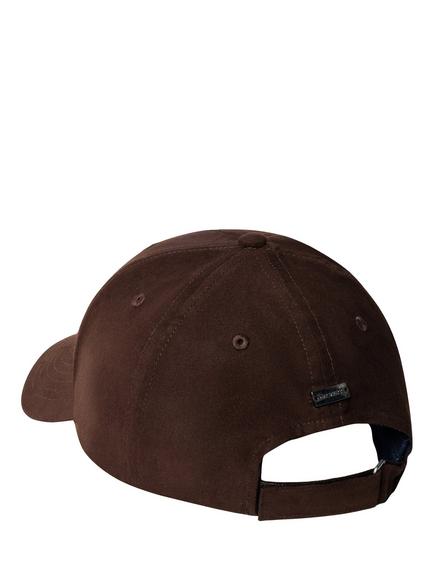 Hackett London Suede Baseball Cap - view 2, Brown