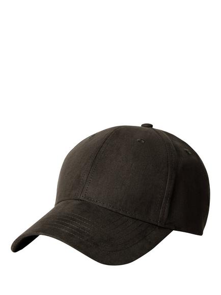 Hackett London Suede Baseball Cap, Hunter Green