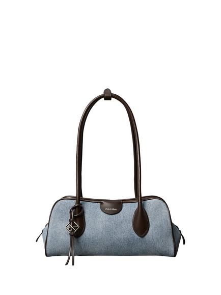 Calvin Klein Emblem Trio Denim Bag, Light Blue, Light Blue