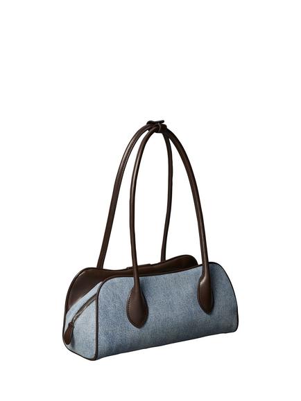 Calvin Klein Emblem Trio Denim Bag, Light Blue - view 2, Light Blue